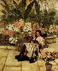 In The Conservatory by Arthur Wardle